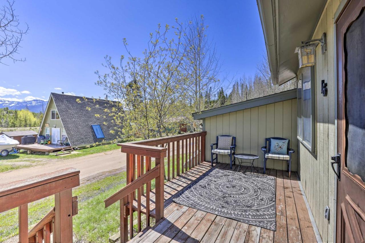 Grand Lake Home Fireplace, Deck And Mountain Views Eksteriør bilde
